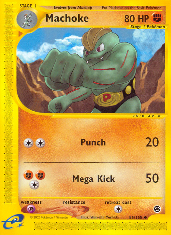 Machoke (85/165) [Expedition: Base Set] | Galaxy Games LLC