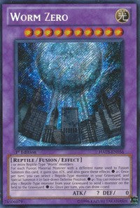 Worm Zero [HA03-EN056] Secret Rare | Galaxy Games LLC