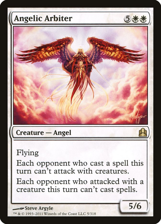 Angelic Arbiter [Commander 2011] | Galaxy Games LLC