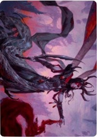 Drana, the Last Bloodchief Art Card [Zendikar Rising Art Series] | Galaxy Games LLC