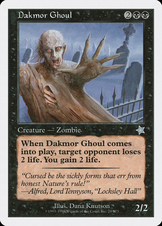 Dakmor Ghoul [Starter 1999] | Galaxy Games LLC