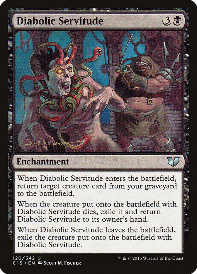 Diabolic Servitude [Commander 2015] | Galaxy Games LLC