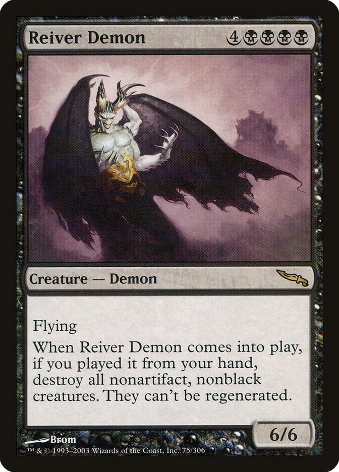 Reiver Demon [Mirrodin] | Galaxy Games LLC