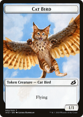 Cat Bird // Spirit Double-Sided Token [Starter Commander Decks] | Galaxy Games LLC