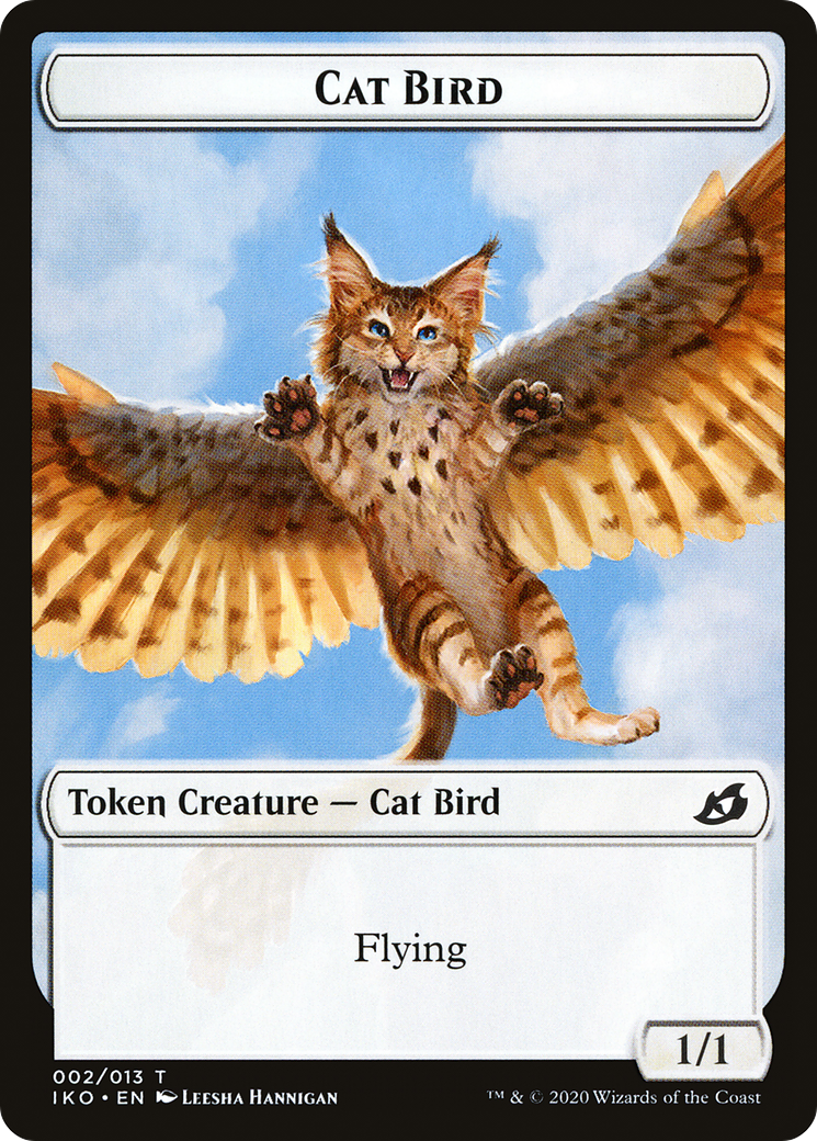 Cat Bird // Faerie Double-Sided Token [Starter Commander Decks] | Galaxy Games LLC