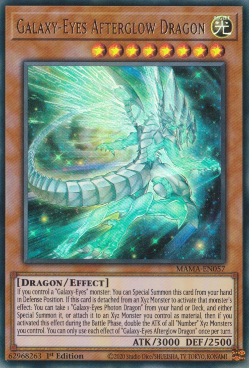 Galaxy-Eyes Afterglow Dragon [MAMA-EN057] Ultra Rare | Galaxy Games LLC