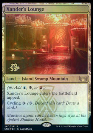 Xander's Lounge [Streets of New Capenna Prerelease Promos] | Galaxy Games LLC