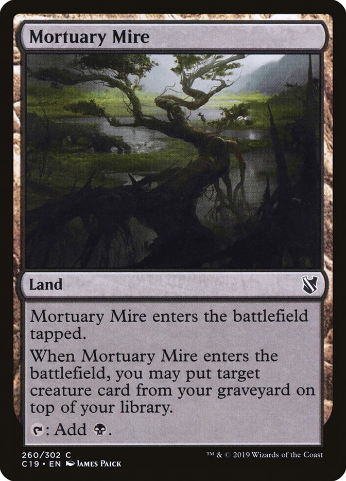 Mortuary Mire [Commander 2019] | Galaxy Games LLC