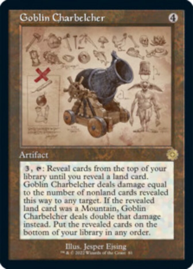 Goblin Charbelcher (Retro Schematic) [The Brothers' War Retro Artifacts] | Galaxy Games LLC