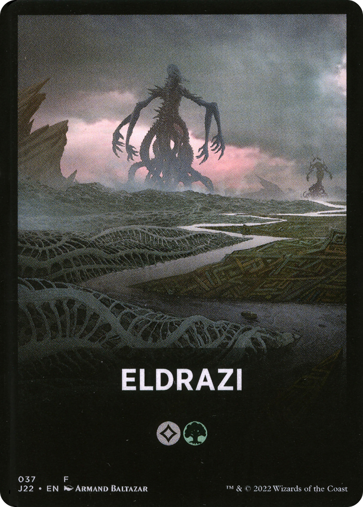 Eldrazi Theme Card [Jumpstart 2022 Front Cards] | Galaxy Games LLC