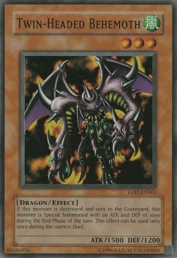 Twin-Headed Behemoth [LOD-EN063] Super Rare | Galaxy Games LLC