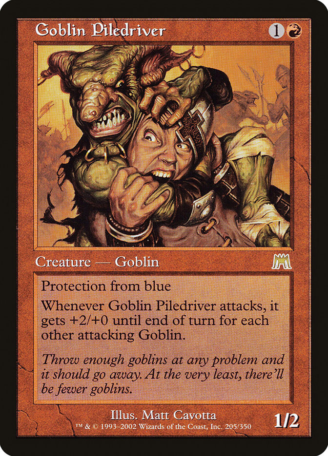 Goblin Piledriver [Onslaught] | Galaxy Games LLC