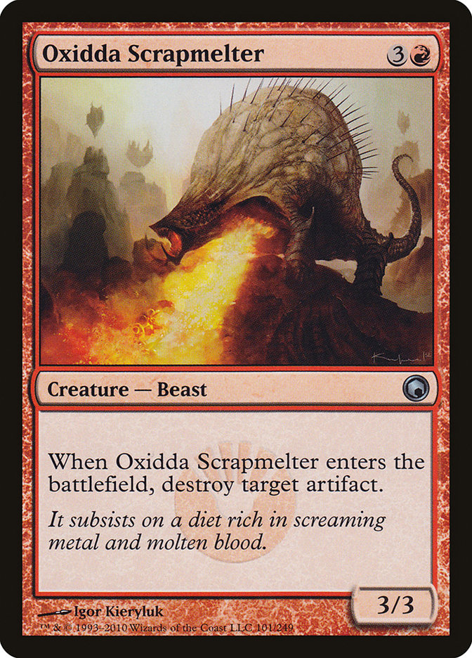 Oxidda Scrapmelter [Scars of Mirrodin] | Galaxy Games LLC