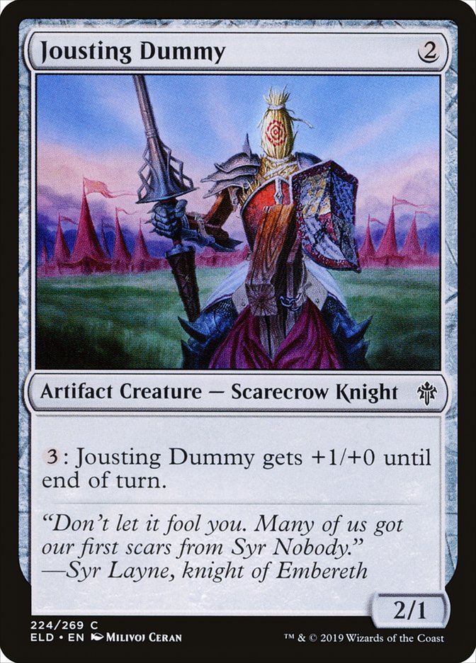 Jousting Dummy [Throne of Eldraine] | Galaxy Games LLC