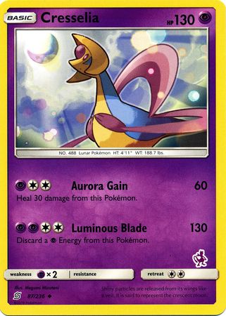 Cresselia (87/236) (Mewtwo Deck) [Battle Academy 2020] | Galaxy Games LLC