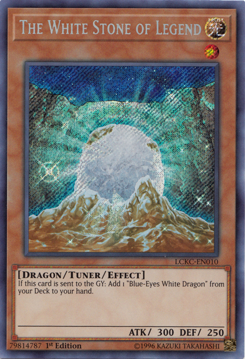 The White Stone of Legend [LCKC-EN010] Secret Rare | Galaxy Games LLC