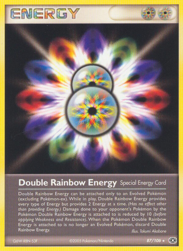 Double Rainbow Energy (87/106) [EX: Emerald] | Galaxy Games LLC