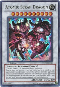 Atomic Scrap Dragon [STOR-EN043] Ultra Rare | Galaxy Games LLC