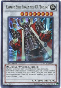 Karakuri Steel Shogun mdl 00X "Bureido" [STOR-EN042] Ultra Rare | Galaxy Games LLC