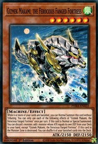 Gizmek Makami, the Ferocious Fanged Fortress [PHRA-EN022] Super Rare | Galaxy Games LLC