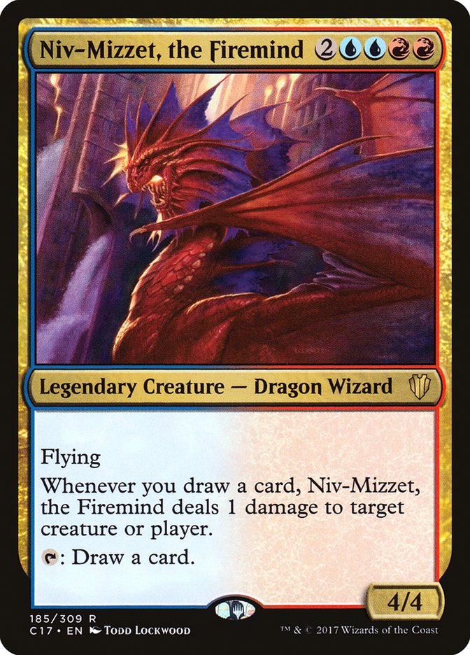 Niv-Mizzet, the Firemind [Commander 2017] | Galaxy Games LLC