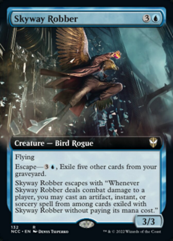 Skyway Robber (Extended Art) [Streets of New Capenna Commander] | Galaxy Games LLC