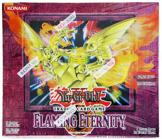 Flaming Eternity [UK Version] - Booster Box (1st Edition) | Galaxy Games LLC