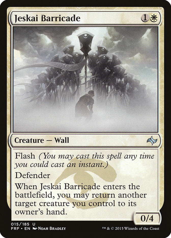 Jeskai Barricade [Fate Reforged] | Galaxy Games LLC