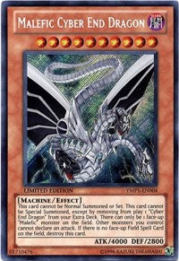 Malefic Cyber End Dragon [YMP1-EN004] Secret Rare | Galaxy Games LLC