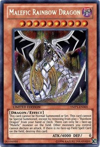 Malefic Rainbow Dragon [YMP1-EN005] Secret Rare | Galaxy Games LLC