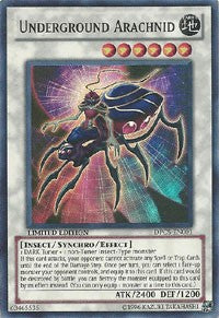 Underground Arachnid [DPC5-EN001] Super Rare | Galaxy Games LLC