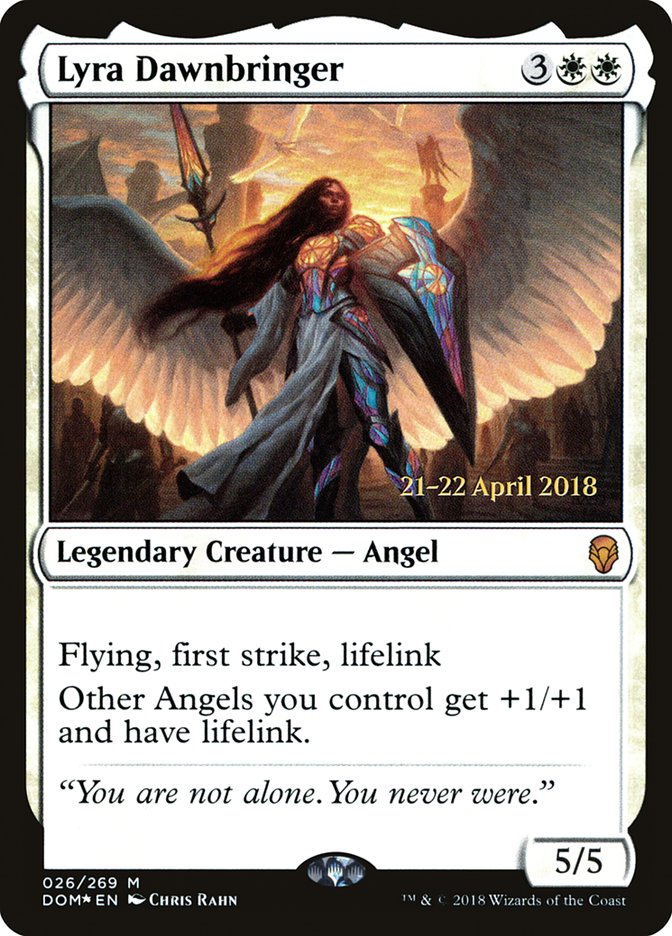 Lyra Dawnbringer [Dominaria Prerelease Promos] | Galaxy Games LLC