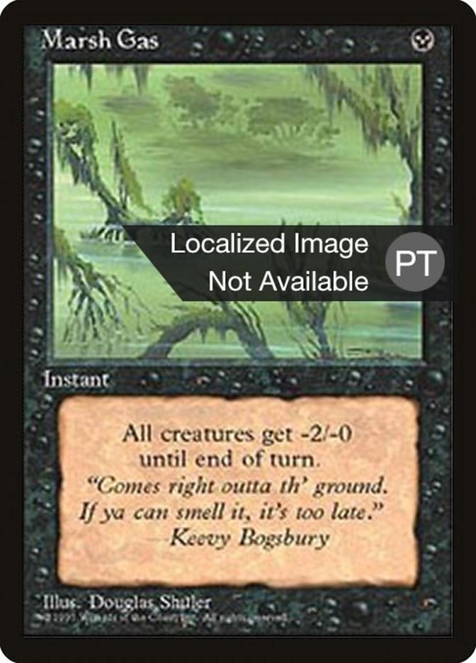 Marsh Gas [Fourth Edition (Foreign Black Border)] | Galaxy Games LLC