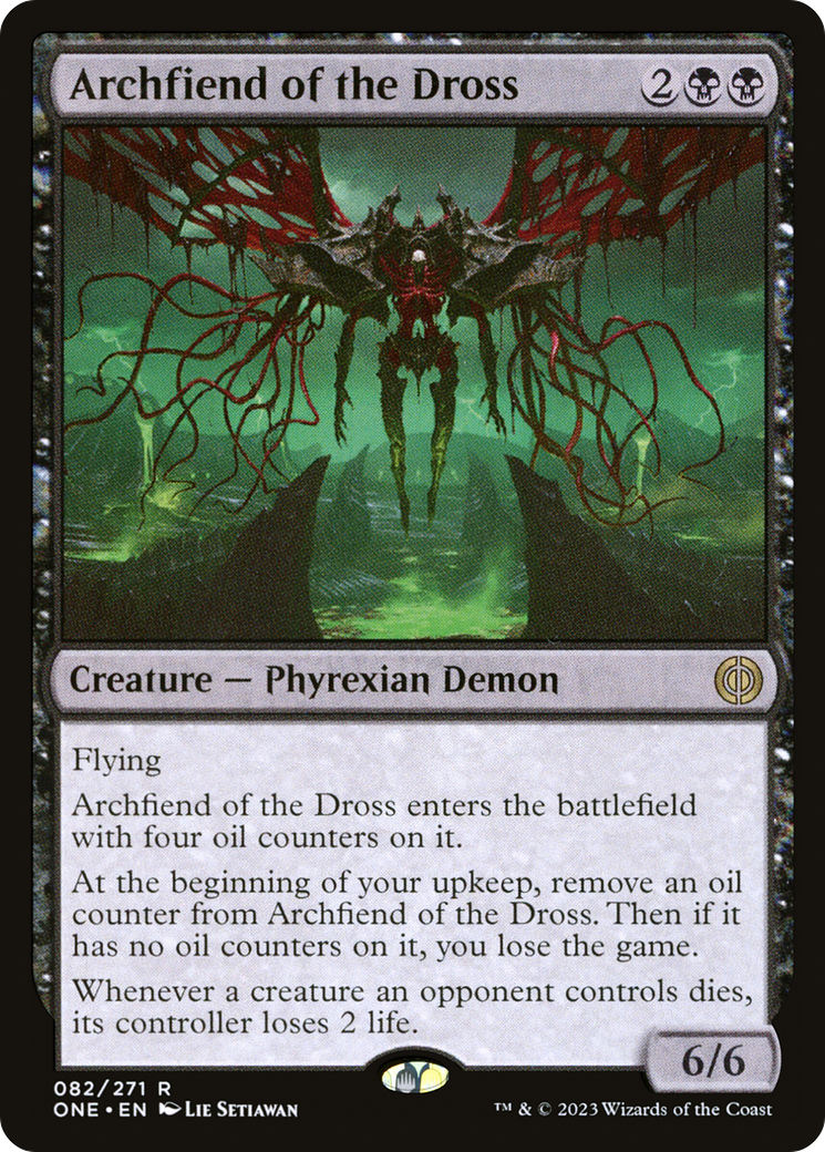 Archfiend of the Dross [Phyrexia: All Will Be One] | Galaxy Games LLC