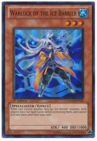 Warlock of the Ice Barrier [HA04-EN023] Super Rare | Galaxy Games LLC