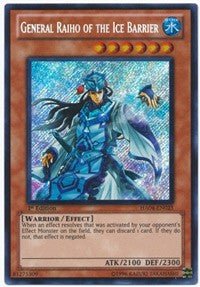 General Raiho of the Ice Barrier [HA04-EN025] Secret Rare | Galaxy Games LLC