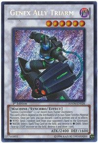 Genex Ally Triarm [HA04-EN026] Secret Rare | Galaxy Games LLC