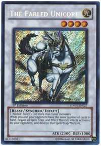 The Fabled Unicore [HA04-EN027] Secret Rare | Galaxy Games LLC