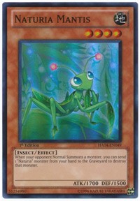 Naturia Mantis [HA04-EN049] Super Rare | Galaxy Games LLC