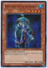 Strategist of the Ice Barrier [HA04-EN052] Super Rare | Galaxy Games LLC