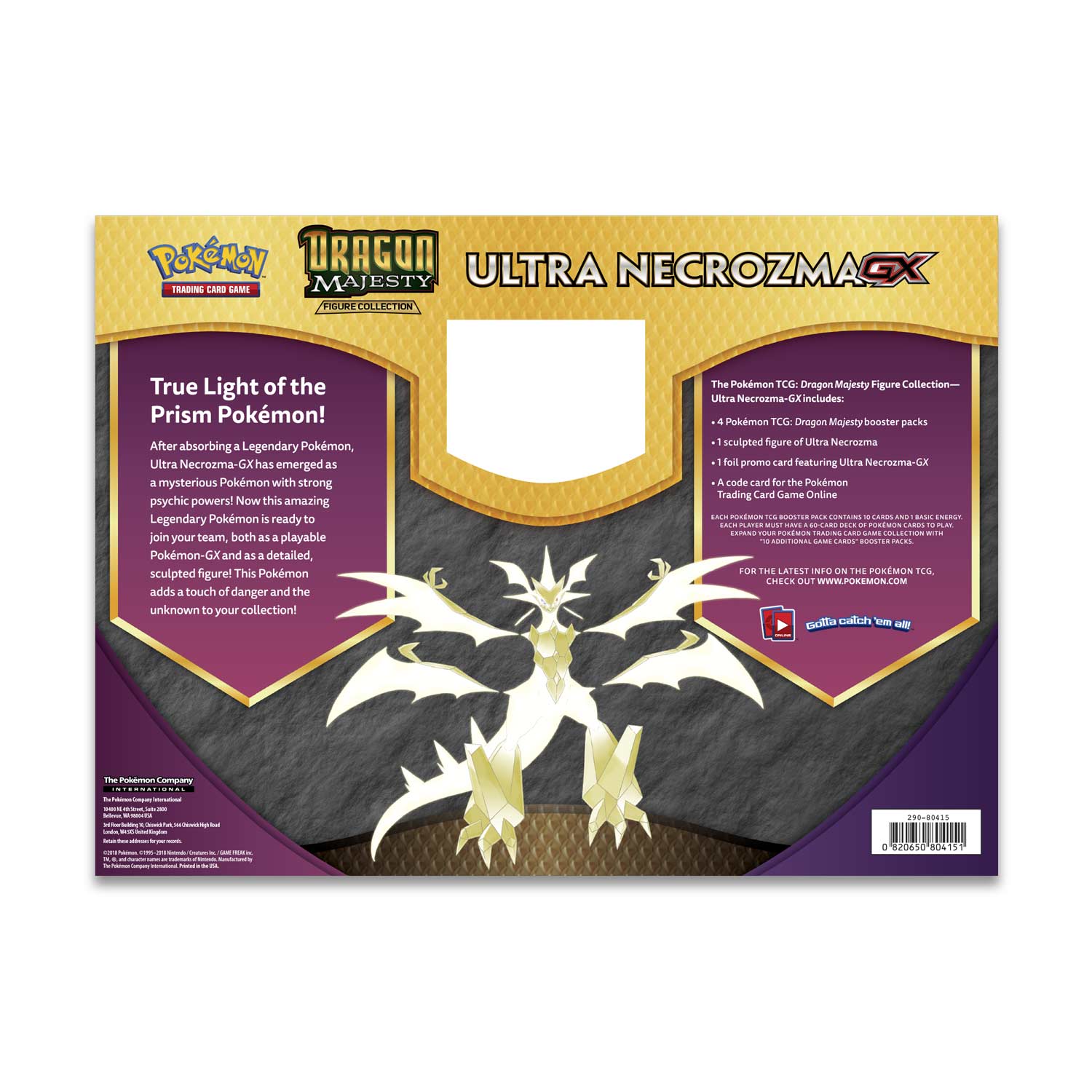 Dragon Majesty - Figure Collection (Ultra Necrozma GX) | Galaxy Games LLC