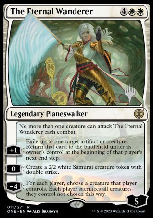 The Eternal Wanderer (Promo Pack) [Phyrexia: All Will Be One Promos] | Galaxy Games LLC
