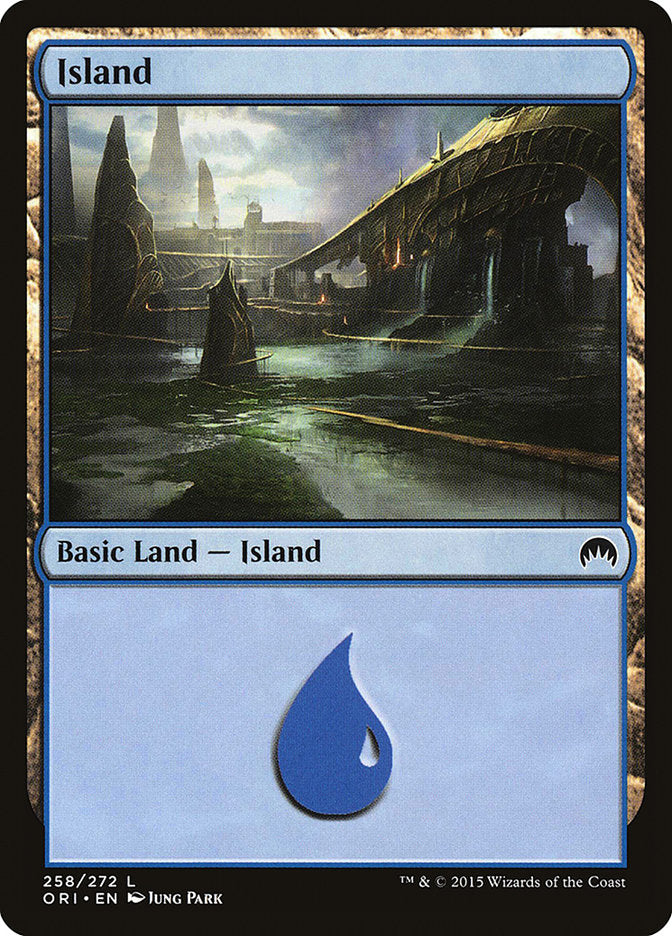 Island (258) [Magic Origins] | Galaxy Games LLC