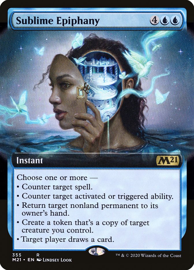 Sublime Epiphany (Extended Art) [Core Set 2021] | Galaxy Games LLC