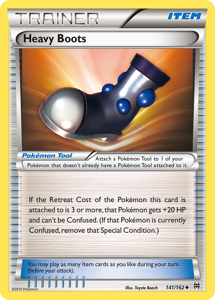 Heavy Boots (141/162) [XY: BREAKthrough] | Galaxy Games LLC