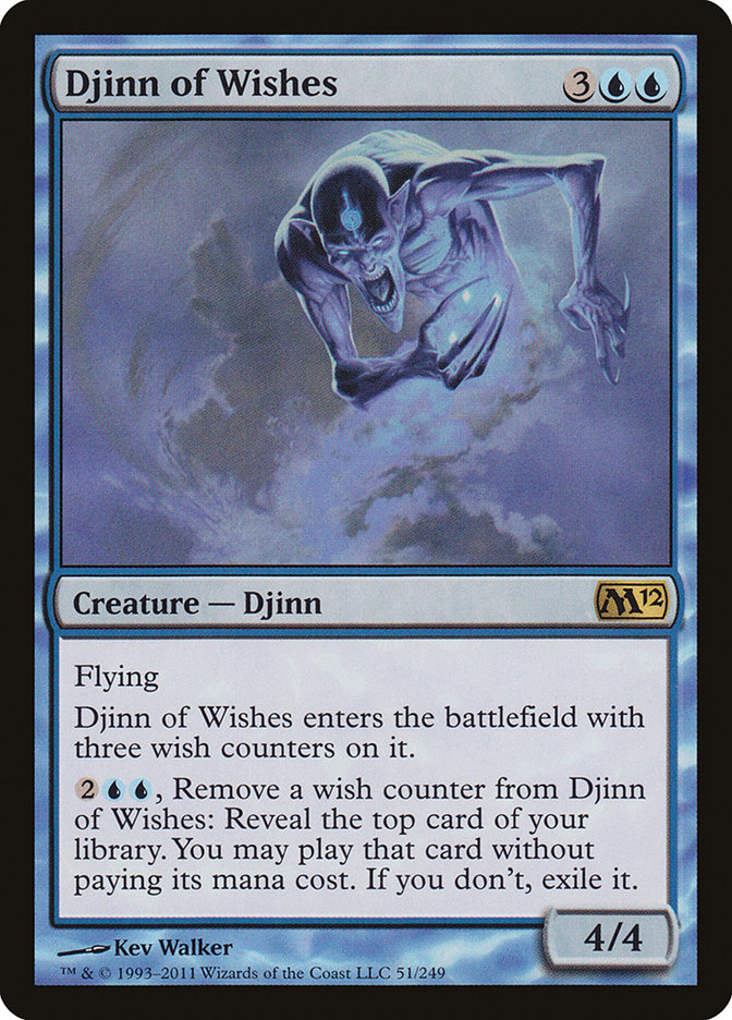 Djinn of Wishes [Magic 2012] | Galaxy Games LLC