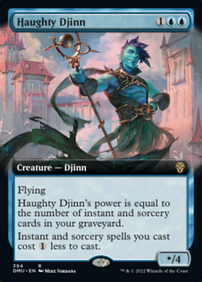 Haughty Djinn (Extended Art) [Dominaria United] | Galaxy Games LLC