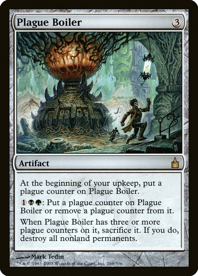 Plague Boiler [Ravnica: City of Guilds] | Galaxy Games LLC