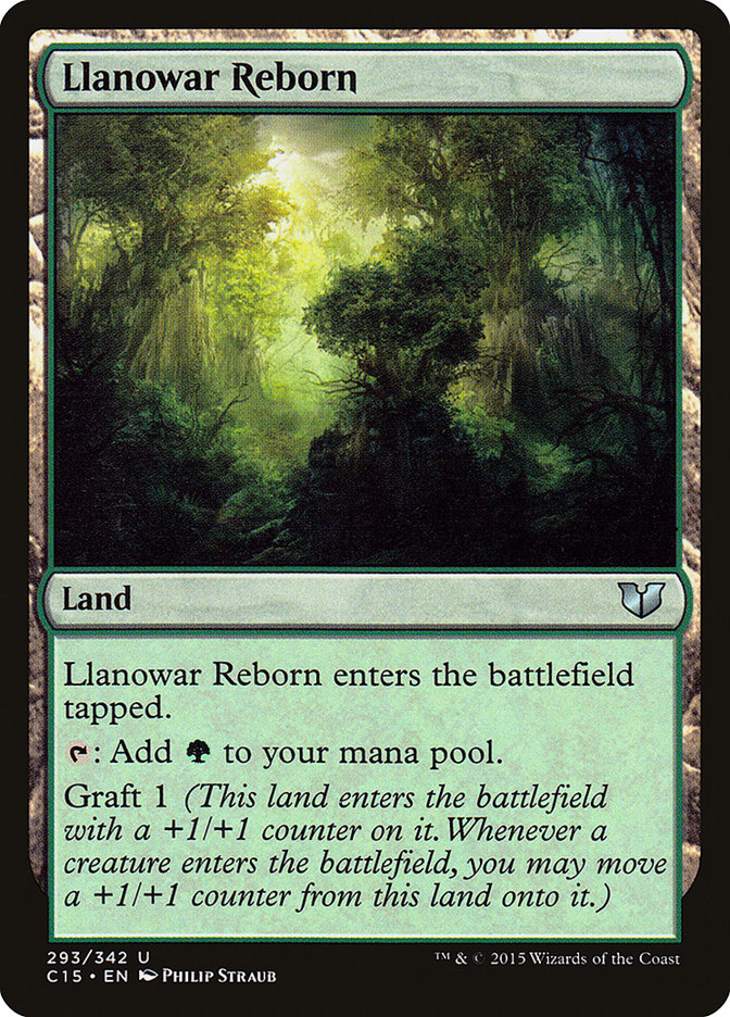 Llanowar Reborn [Commander 2015] | Galaxy Games LLC