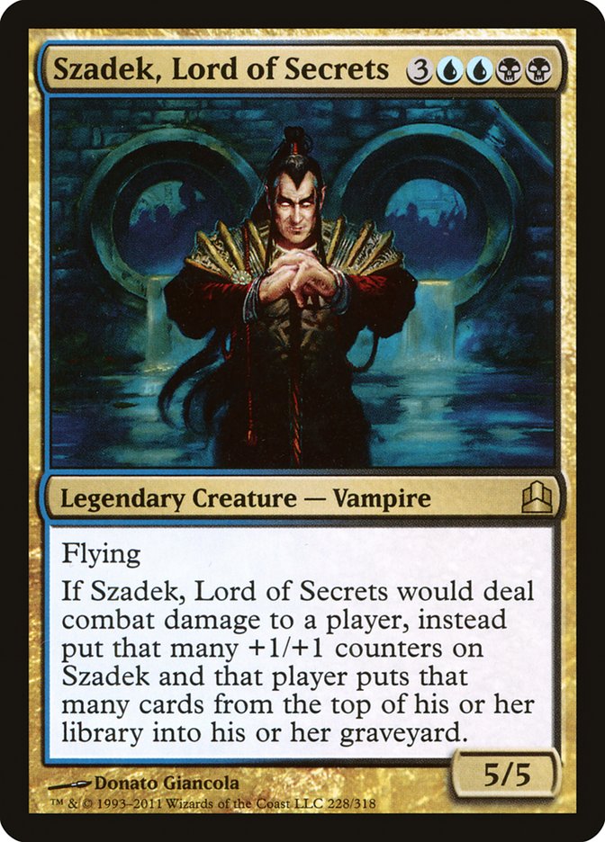 Szadek, Lord of Secrets [Commander 2011] | Galaxy Games LLC